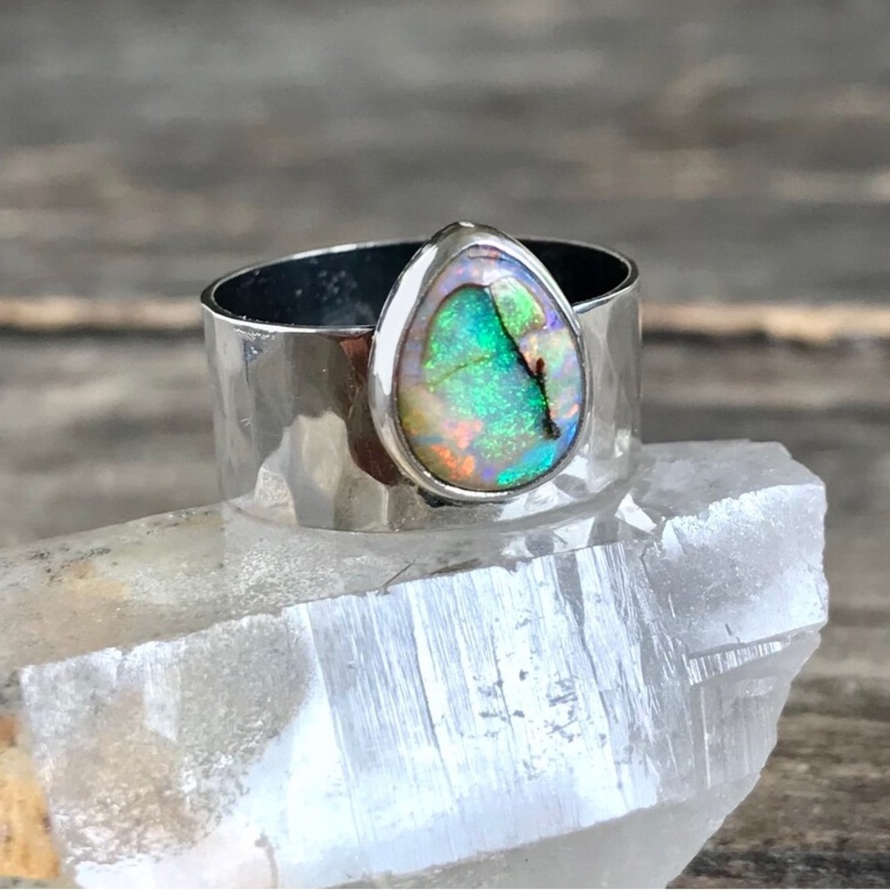 Monarch Opal Ring -size 6